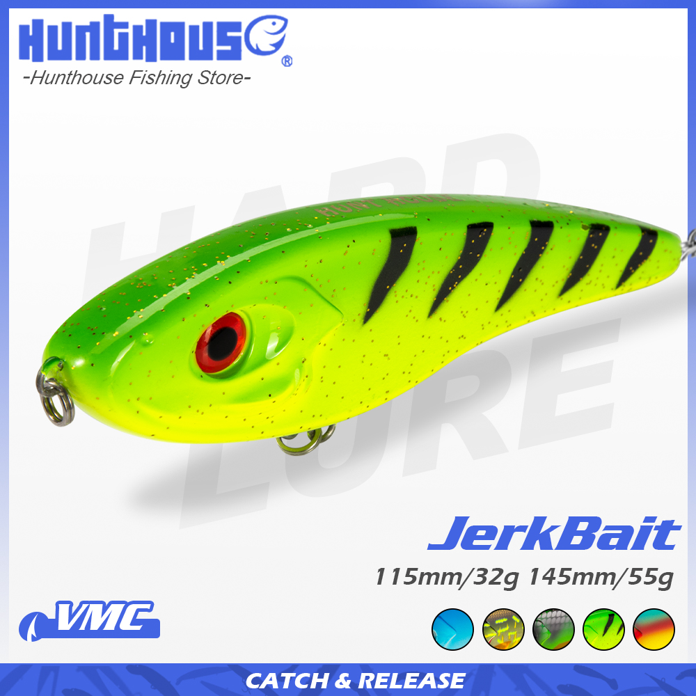 Fishing Lure Jerkbait - Hunthouse Jerkbait Musky Buster Pike Fishing