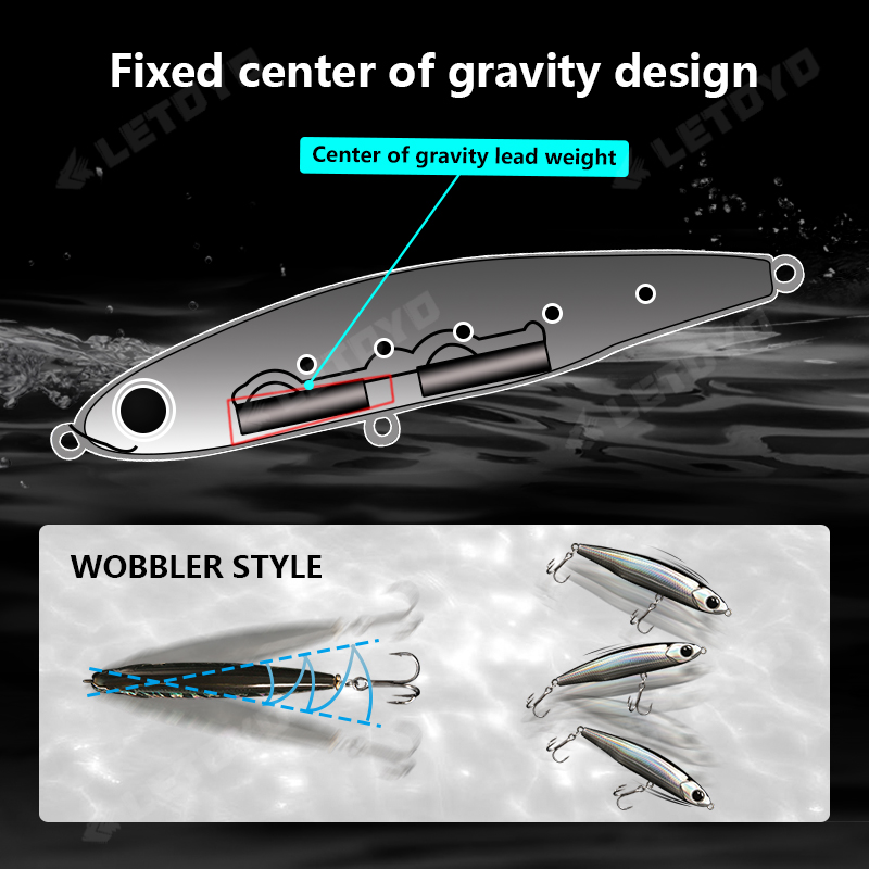 LETOYO Sinking Pencil 17g 12g- - Fishing Lure Spinnerbait review and price